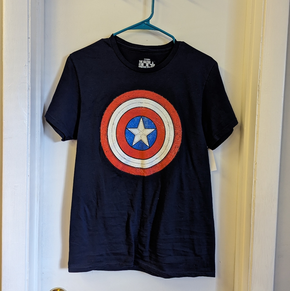 Captain America Falcon Winter Soldier Marvel Studios T-shirt